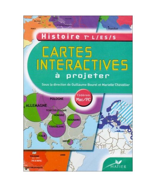 Histoire Tle - Cédérom Cartes interactives à projeter