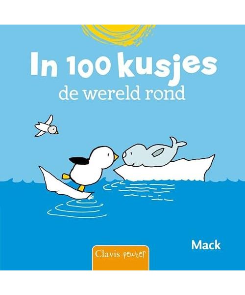 In 100 kusjes de wereld rond (Clavis peuter)