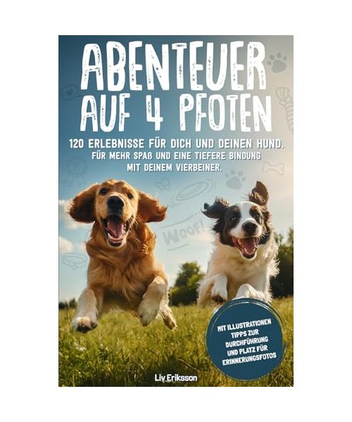 Abenteuer auf 4 Pfoten: 120 Erlebnisse für dich und deinen Hund - für mehr Spaß und eine tiefere Bindung mit deinem Vierbeiner.