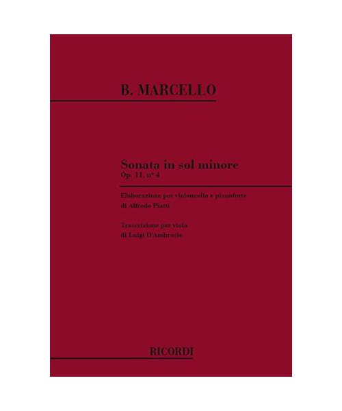 Sonata In Sol Min. Op. 11 N. 4 (MUSIQUE D'ENSEM)