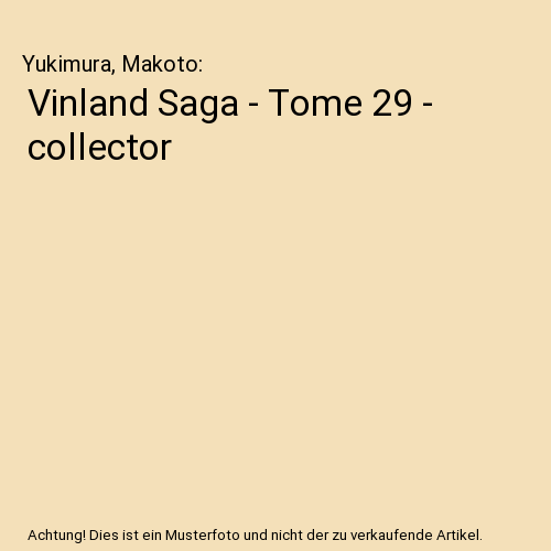Vinland Saga - Tome 29 - collector