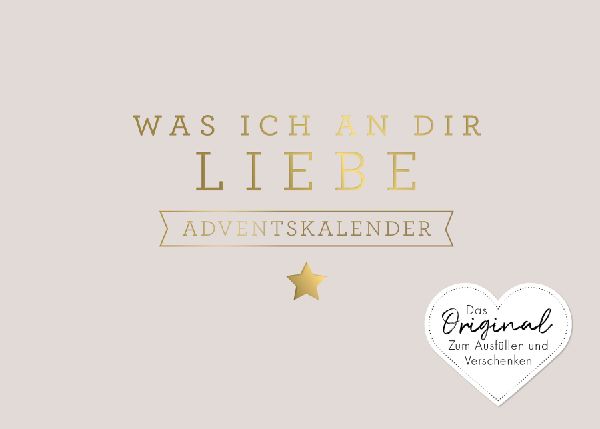 Was ich an dir liebe - Adventskalender