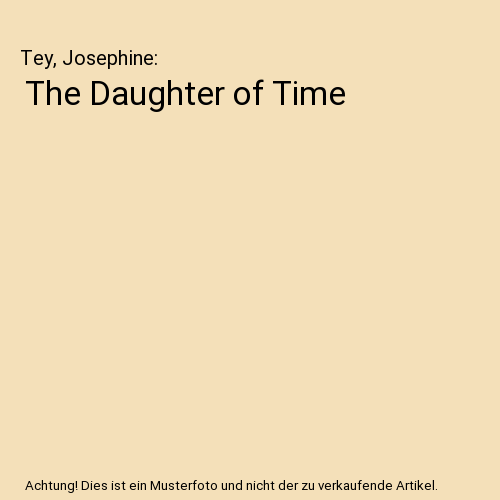 The Daughter of Time
