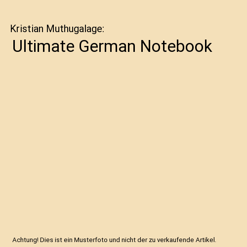 Ultimate German Notebook