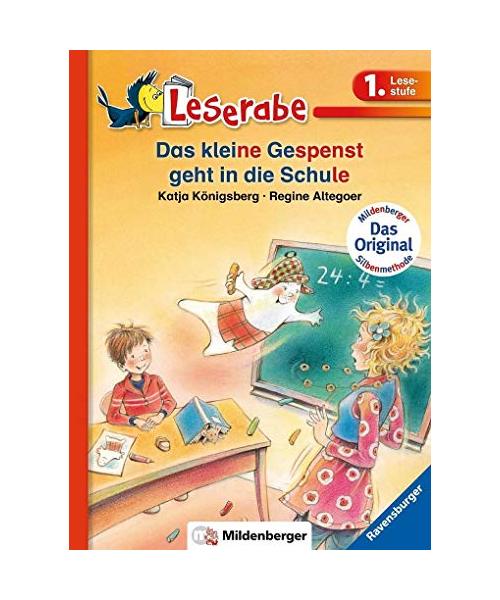 Leserabe -  Das kleine Gespenst geht in die Schule