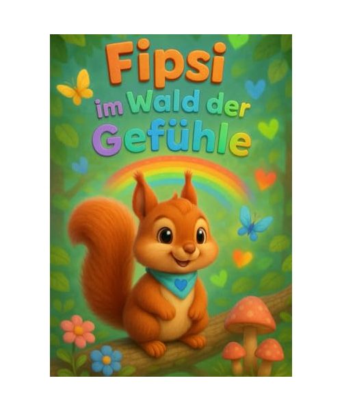 Fipsi im Wald der Gefühle: Fipsi im Wald der Gefühle, Gefühlebuch für Kleinkinder, Gefühle erkennen, verstehen und meistern, Geschenkidee für Kleinkinder