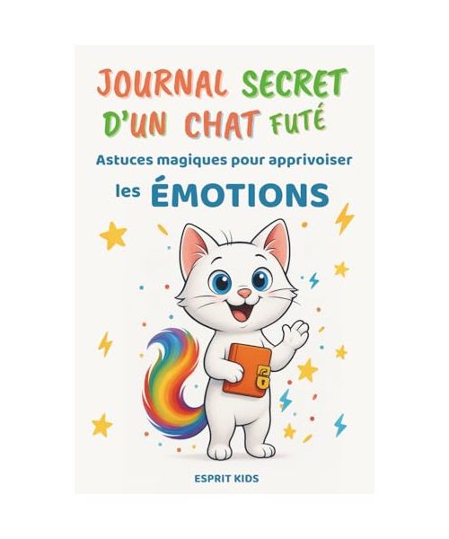 Journal Secret d'un Chat Futé: Histoire pour enfant remplie d'Astuces et de Magie pour la Confiance en soi et la gestion des émotions - Fille et Garçon de 6 à 10 ans