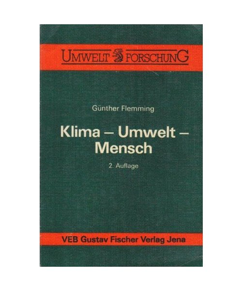 Klima, Umwelt, Mensch