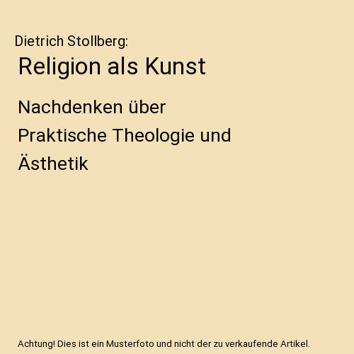 Religion als Kunst