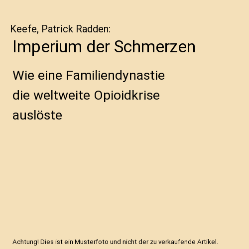 Imperium der Schmerzen