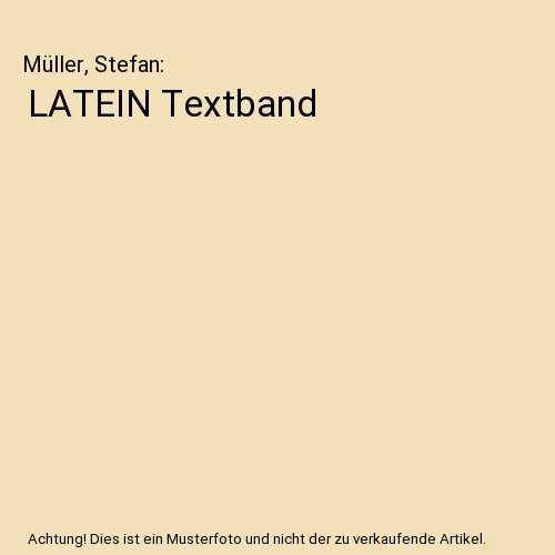 LATEIN Textband