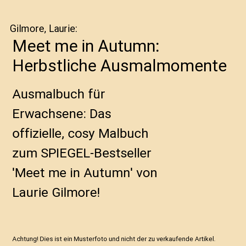Meet me in Autumn: Herbstliche Ausmalmomente