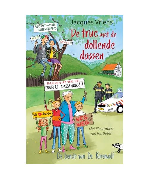 De truc met de dollende dassen (De bende van De Korenwolf)