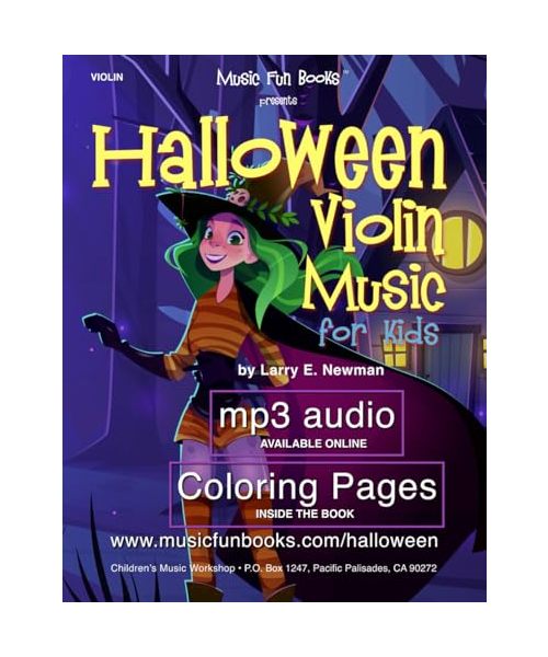 Halloween Violin Music for Kids: Easy to Intermediate Violin Sheet Music for a Spooky Trick or Treat Season and Happy Halloween (Halloween Music for Kids)