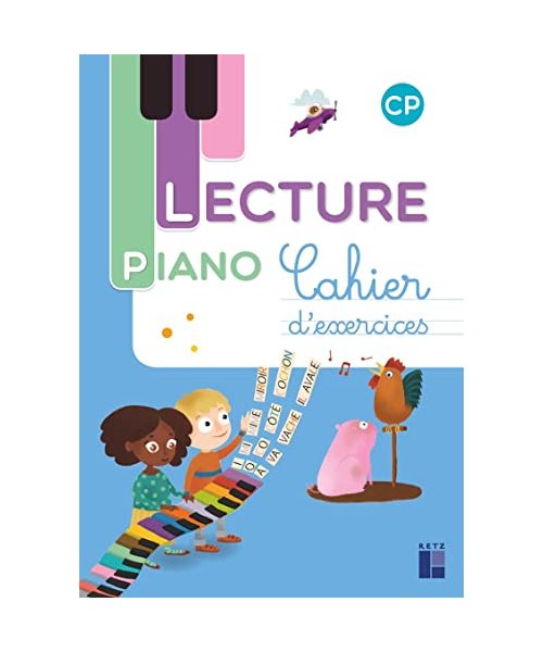 Méthode de lecture Piano CP - Cahier d'exercices