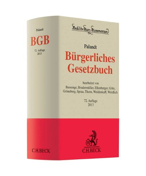 Bürgerliches Gesetzbuch