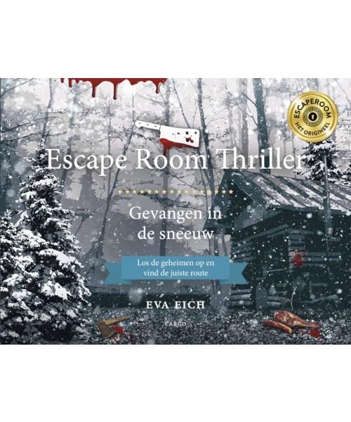 Gevangen in de sneeuw: los de geheimen op en vind de juiste route (Escape room thriller)