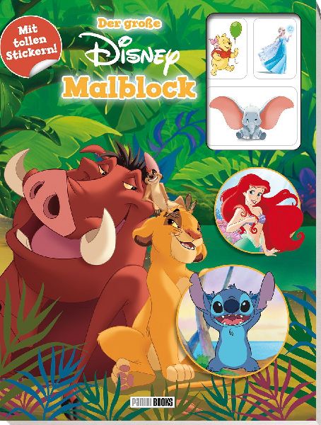 Disney: Der große Disney-Malblock