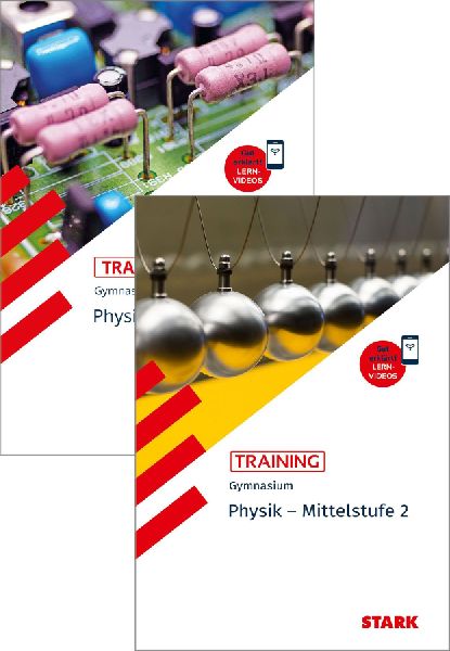 STARK Physik Mittelstufe Vorteilspaket - Training Gymnasium - Grundwissen, Aufgaben und Lösungen