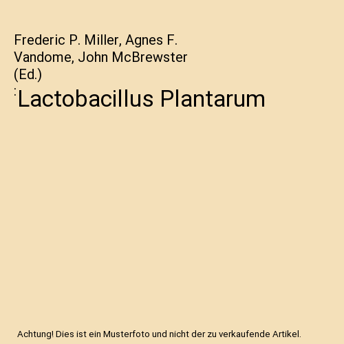 Lactobacillus Plantarum