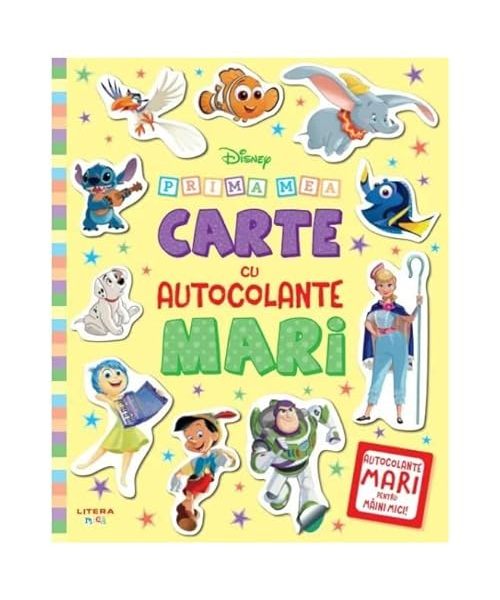 Disney. Prima Mea Carte Cu Autocolante Mari