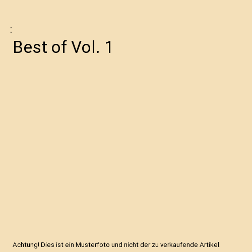 Best of Vol. 1