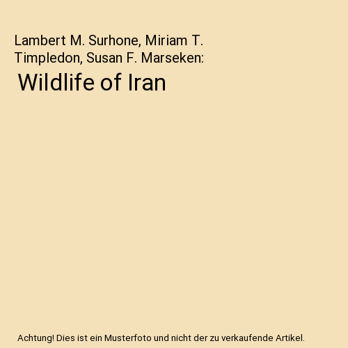 Wildlife of Iran