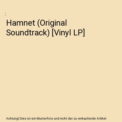 Hamnet (Original Soundtrack) [Vinyl LP]
