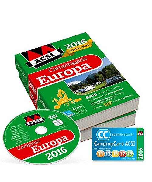 ACSI Campinggids Europa 2016 + app