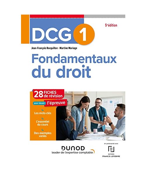 DCG 1 - Fondamentaux du droit - Fiches: Fiches de révision