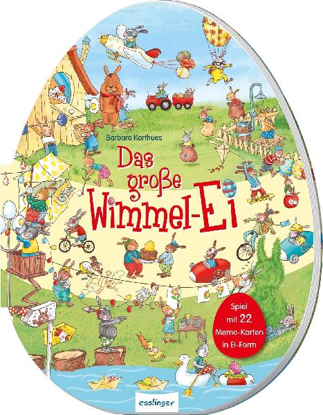Das große Wimmel-Ei, mit Eier-Memospiel