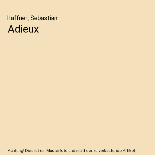 Adieux