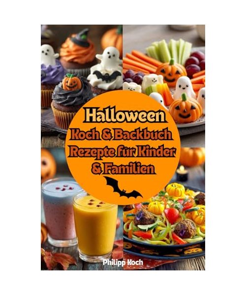 Halloween Koch & Backbuch - Rezepte für Kinder & Familien: Backen, naschen und lachen – Halloween kann kommen!