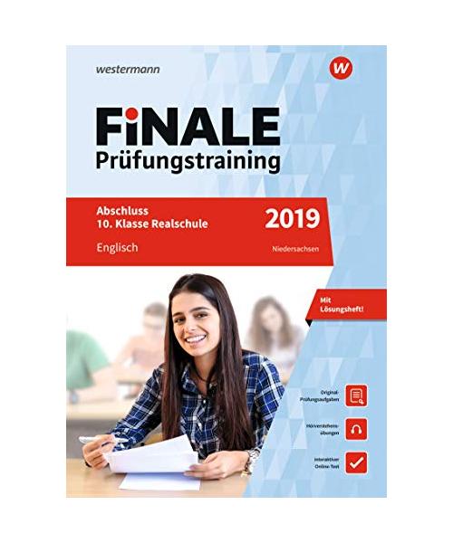FiNALE Prüfungstraining 2019 Abschluss 10. Klasse Realschule Niedersachsen. Englisch
