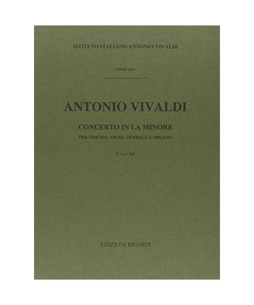 Concerto In La Min Op IV N 4 RV 357