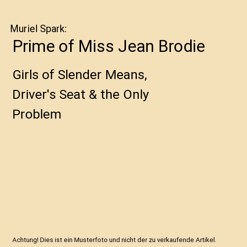 Prime of Miss Jean Brodie