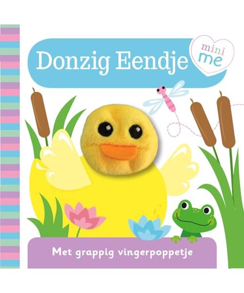 Donzig Eendje: Met grappig vingerpopje (mini me)