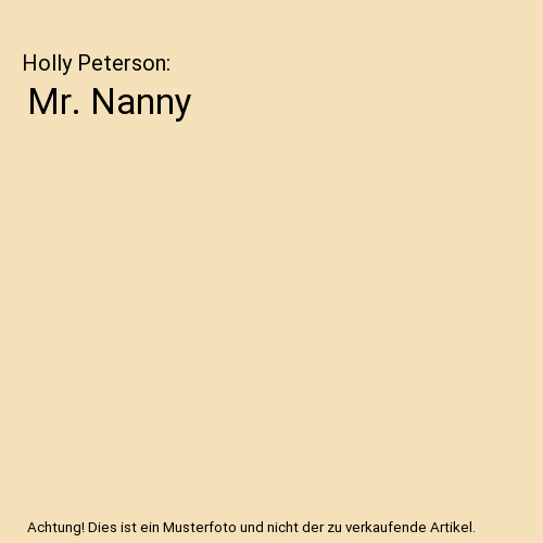 Mr. Nanny