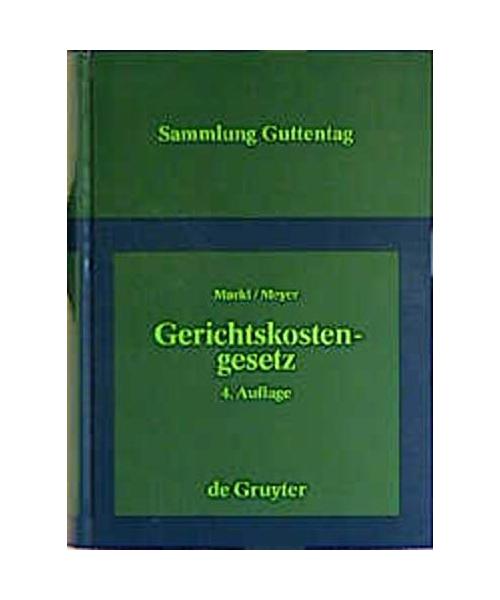 Gerichtskostengesetz: Kommentar