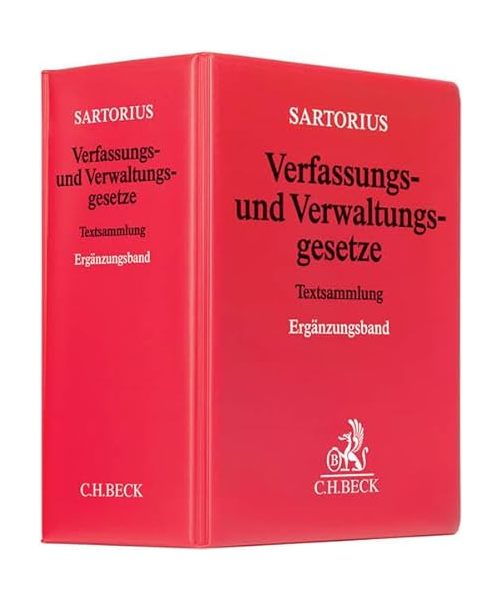 Verfassungs- und Verwaltungsgesetze 1 der Bundesrepublik Deutschland. Ergänzungsband (ohne Fortsetzungsnotierung). Inkl. 61. Ergänzungslieferung