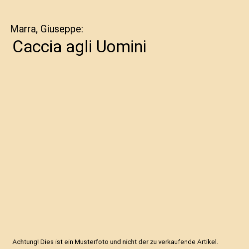 Caccia agli Uomini