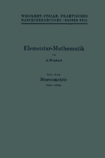 Elementar-Mathematik