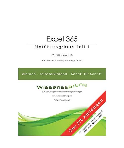 Excel 365 - Einführungskurs Teil 1