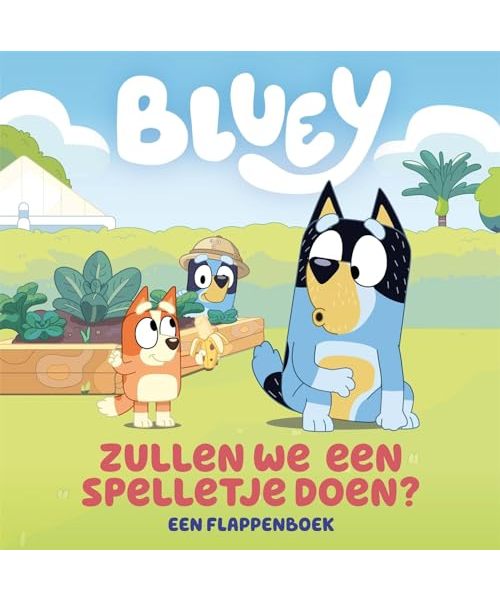 Zullen we een spelletje doen?: een flappenboek (Bluey)