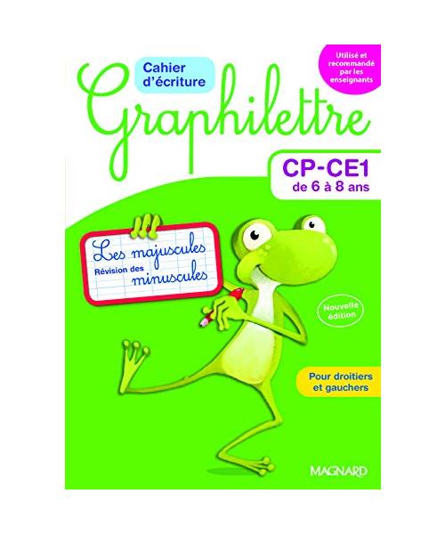 Graphilettre CP-CE1 6-8 ans: cahier d'ecriture Edition 2017