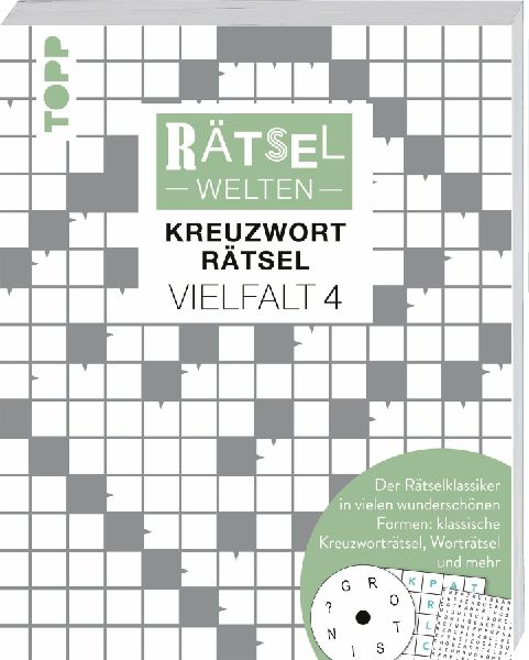 Rätselwelten - Kreuzworträtsel Vielfalt 4 | Der Rätselklassiker in vielen wunderschönen Formen: klassische Kreuzworträtsel, Worträtsel und mehr