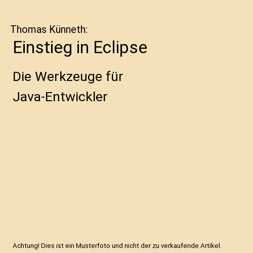 Einstieg in Eclipse