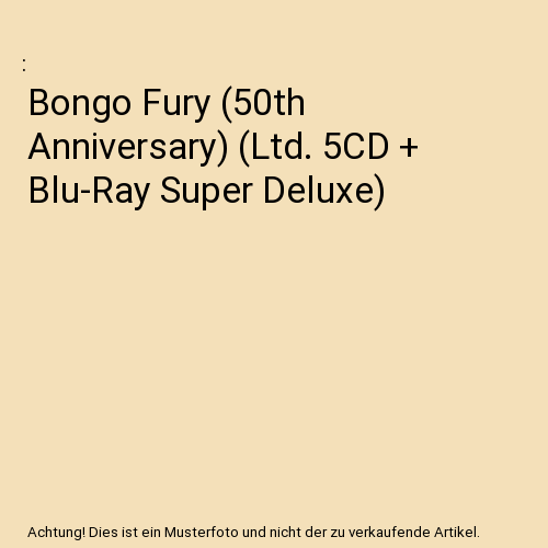 Bongo Fury (50th Anniversary) (Ltd. 5CD + Blu-Ray