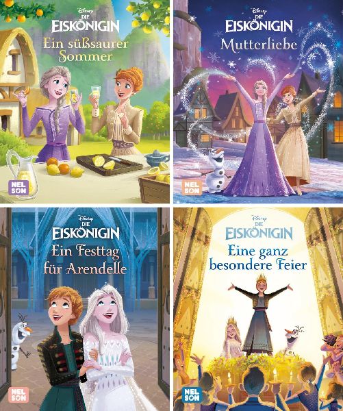 Nelson Mini-Bücher: 4er Disney Die Eiskönigin 21-24
