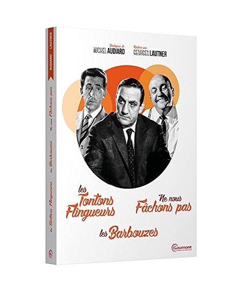 Audiard et lautner - 3 films : les tontons flingueurs + les barbouzes + ne nous fâchons pas [FR Import]
